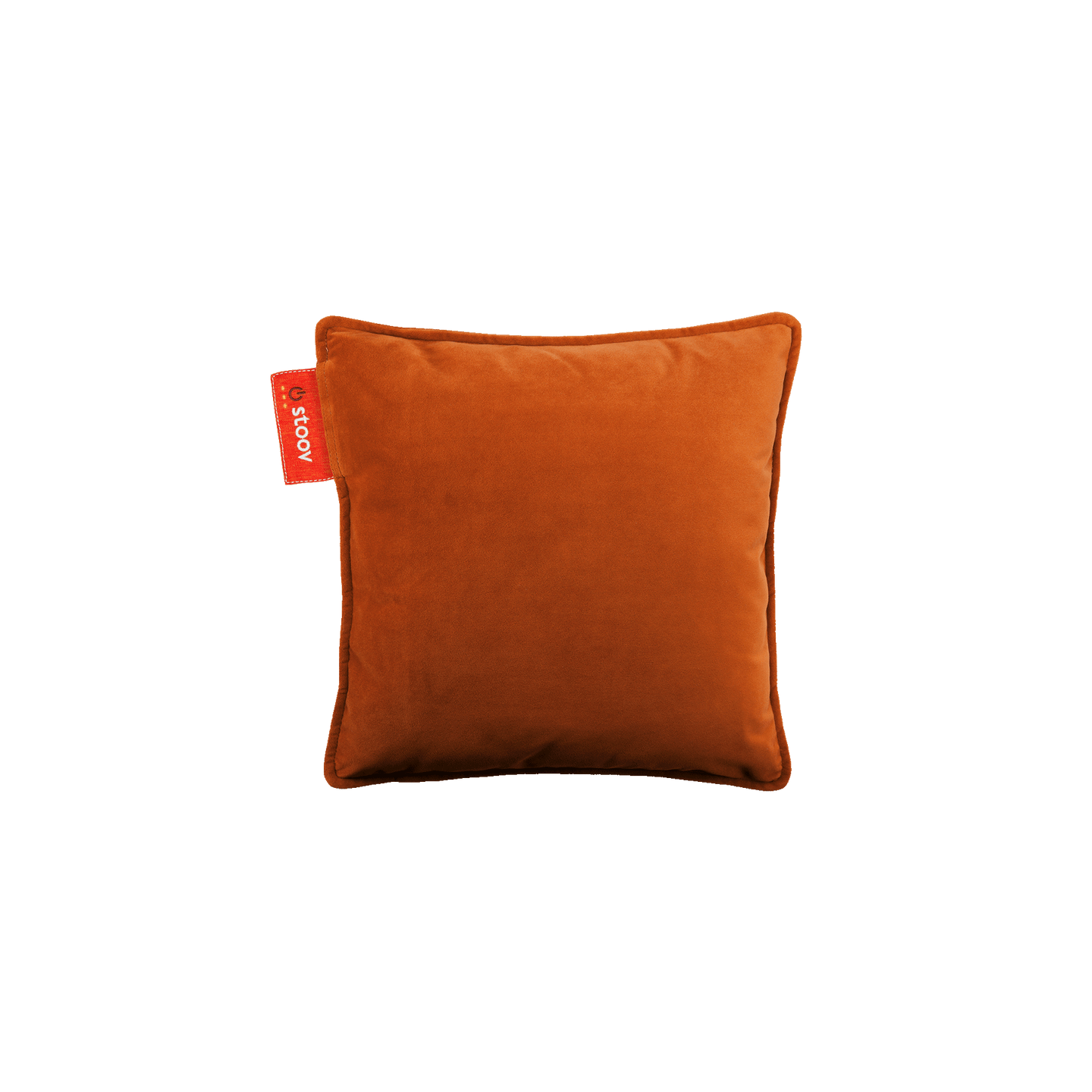 Ploov | 45x45 Fløjl - Kanel Orange